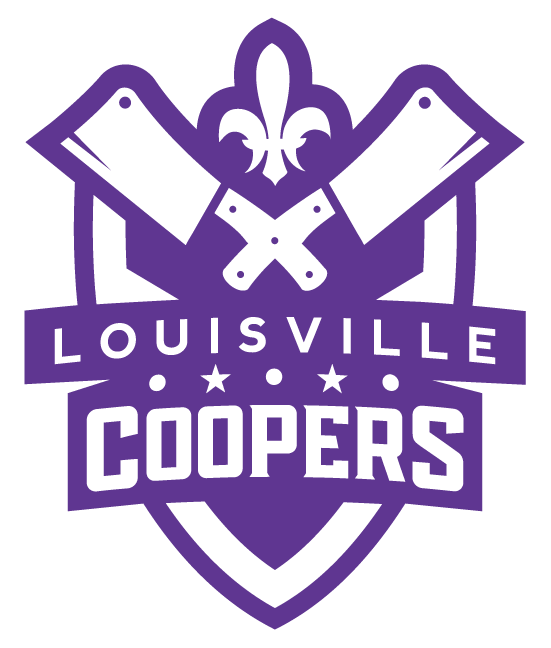 Coopers Cleavers White/Purple Logo